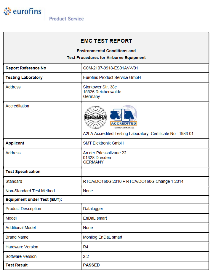 test for environmental conditions and test procedures for airborne equipment